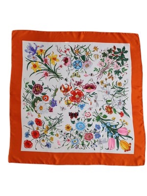 GUCCI FLORA SCARF