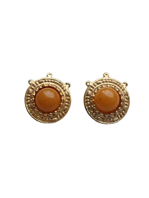 Amber-Toned Earrings