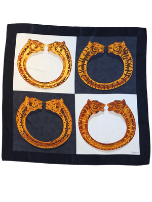 Cartier Panthère Silk Scarf