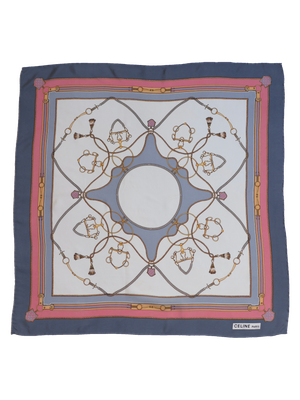 CELINE SILK SCARF