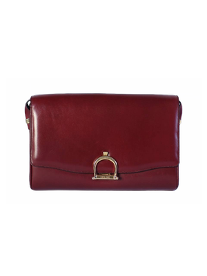 CELINE CROSSBODY BURGUNDY BAG