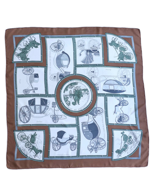 HERMÈS VOITURES DE DAMES SCARF