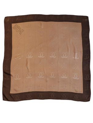 Cartier Jacquard Silk Scarf