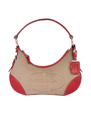 PRADA BAGUETTE SHOULDER BAG