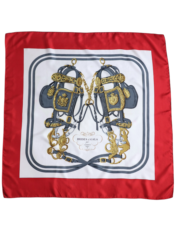 Hermès Brides de Gala Silk Scarf
