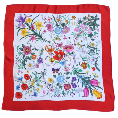 GUCCI FLORA SCARF