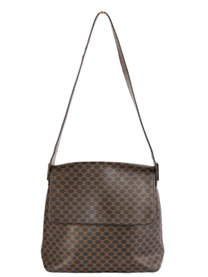 CELINE CANVAS SHOULDER BAG