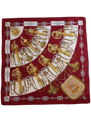 Hermès Cliquetis Silk Scarf