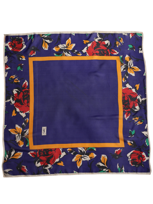 Flower Silk Scarf