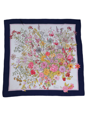 GUCCI FLORA SILK SCARF
