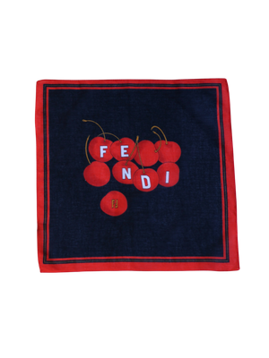 Fendi Cherry Scarf