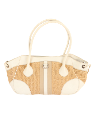 Prada Vitello Paglia Bag