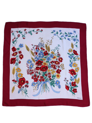 GUCCI FLORA SCARF