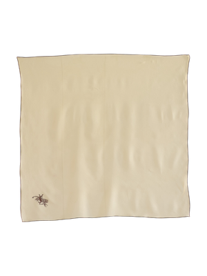 YSL Ivory Silk Scarf