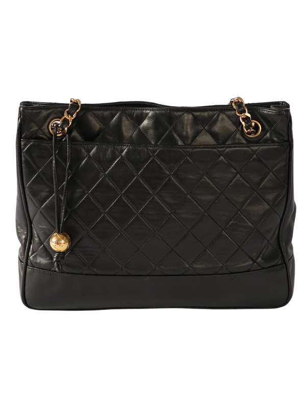 Chanel Quilted Tote Bag