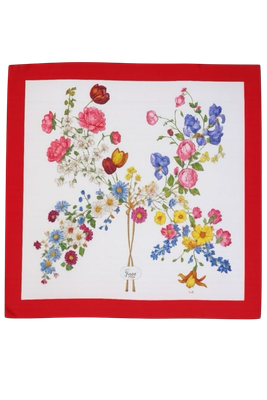 Gucci Flora Printemps Silk Scarf