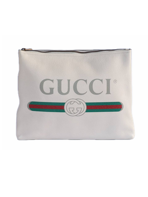 GUCCI LOGO POUCH