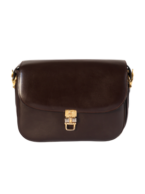 CELINE BOX BROWN SHOULDER BAG