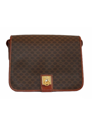CELINE BROWN BOX BAG