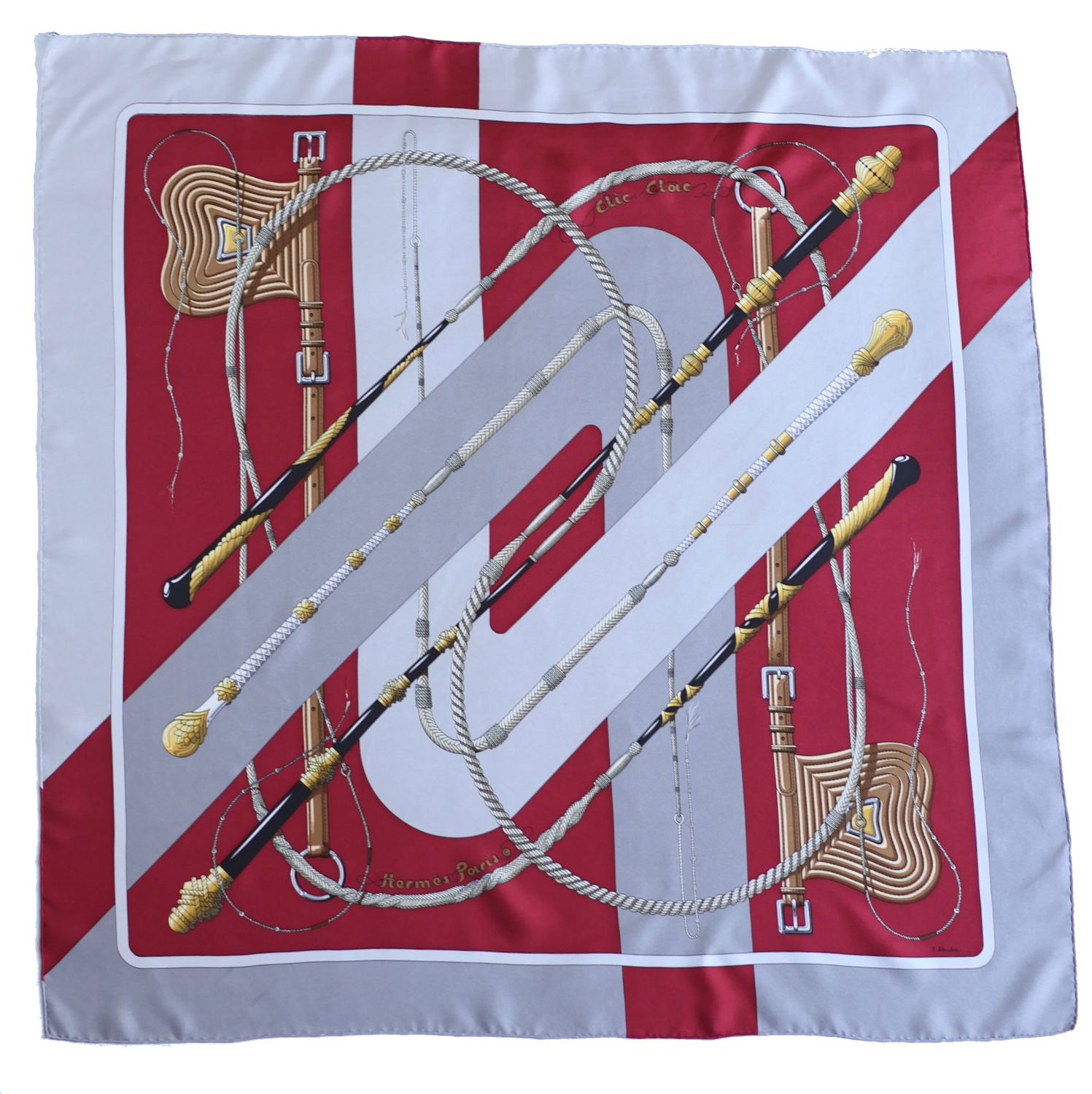 HERMÈS CLIC-CLAC SCARF