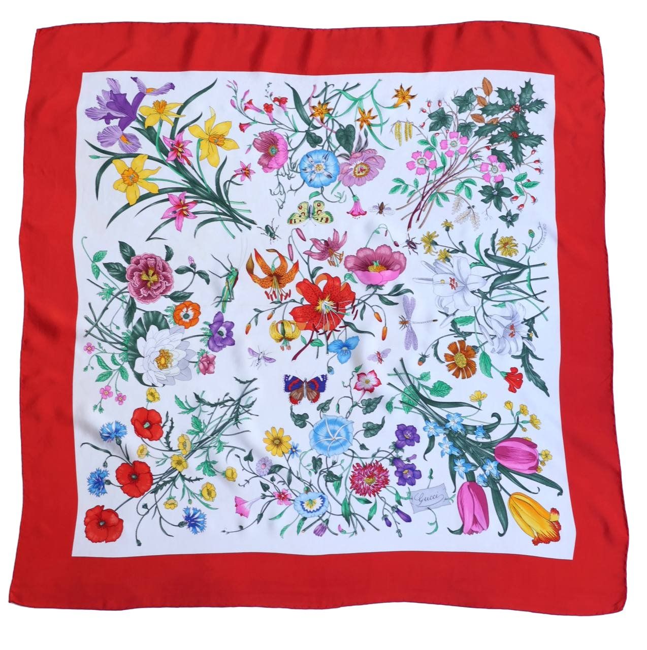 GUCCI FLORA SCARF