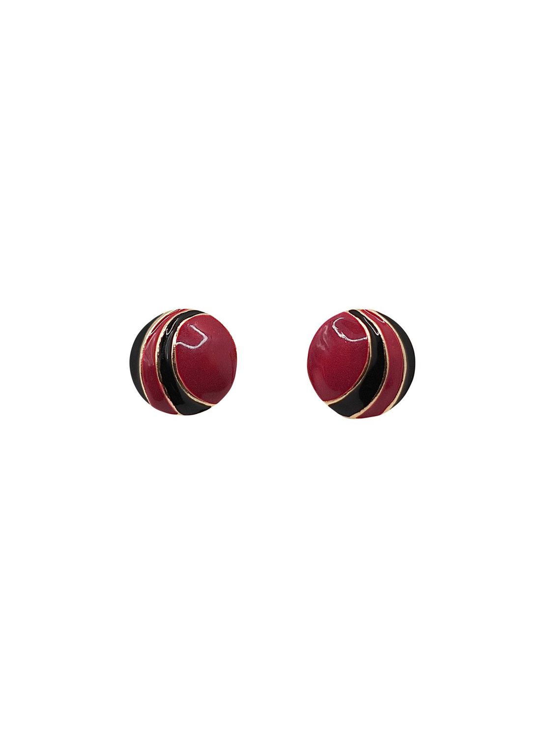 MULBERRY ENAMEL EARRINGS