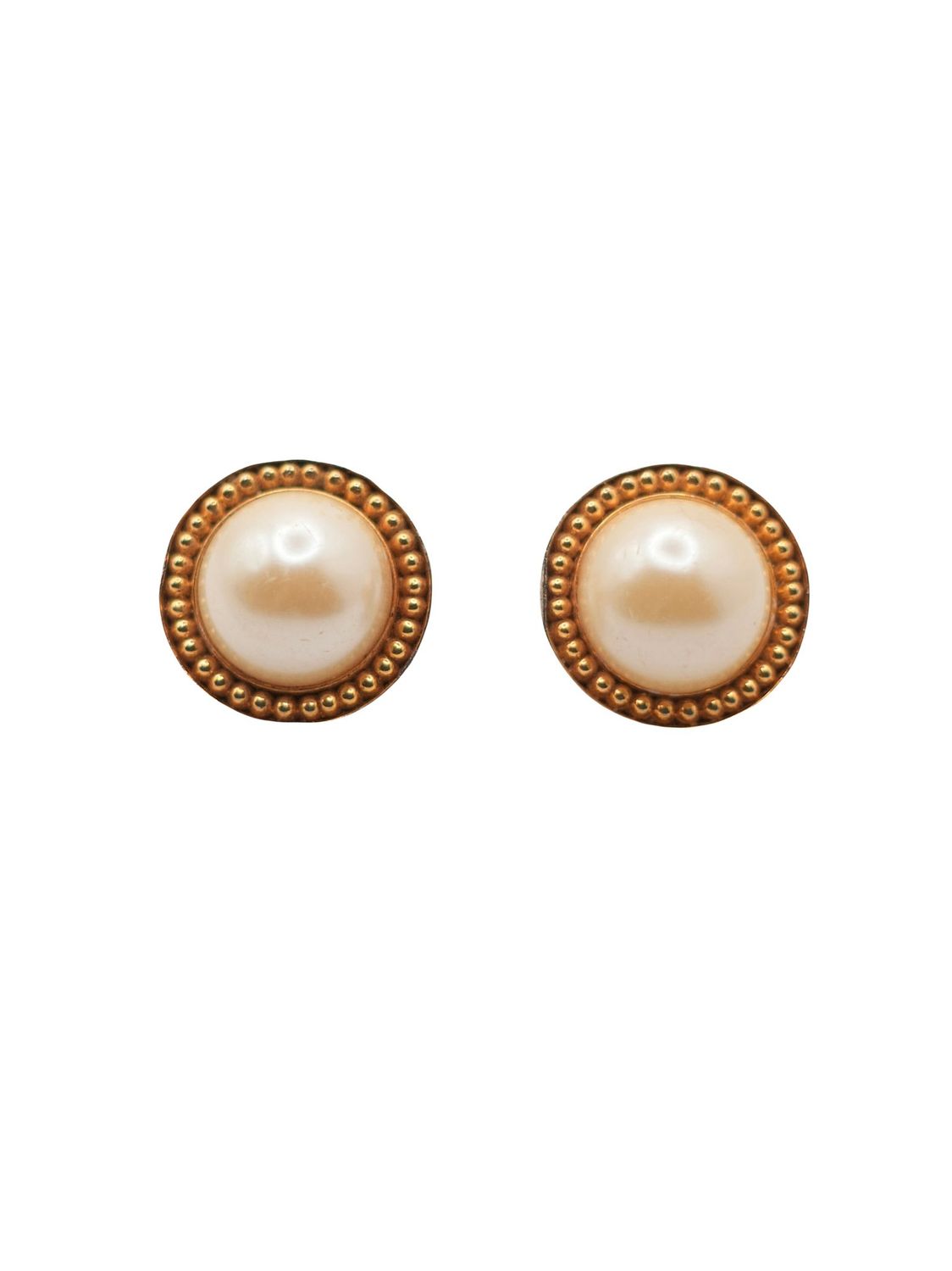 PEARL LARGE EARRINGS
