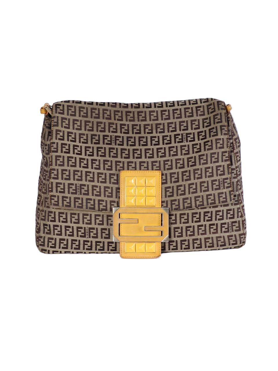 FENDI MAMMA YELLOW BAG