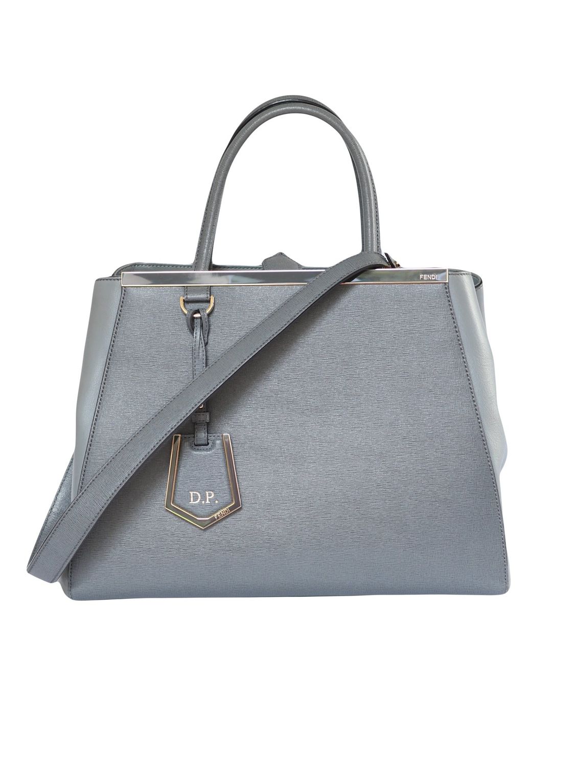 FENDI 2JOURS GREY BAG