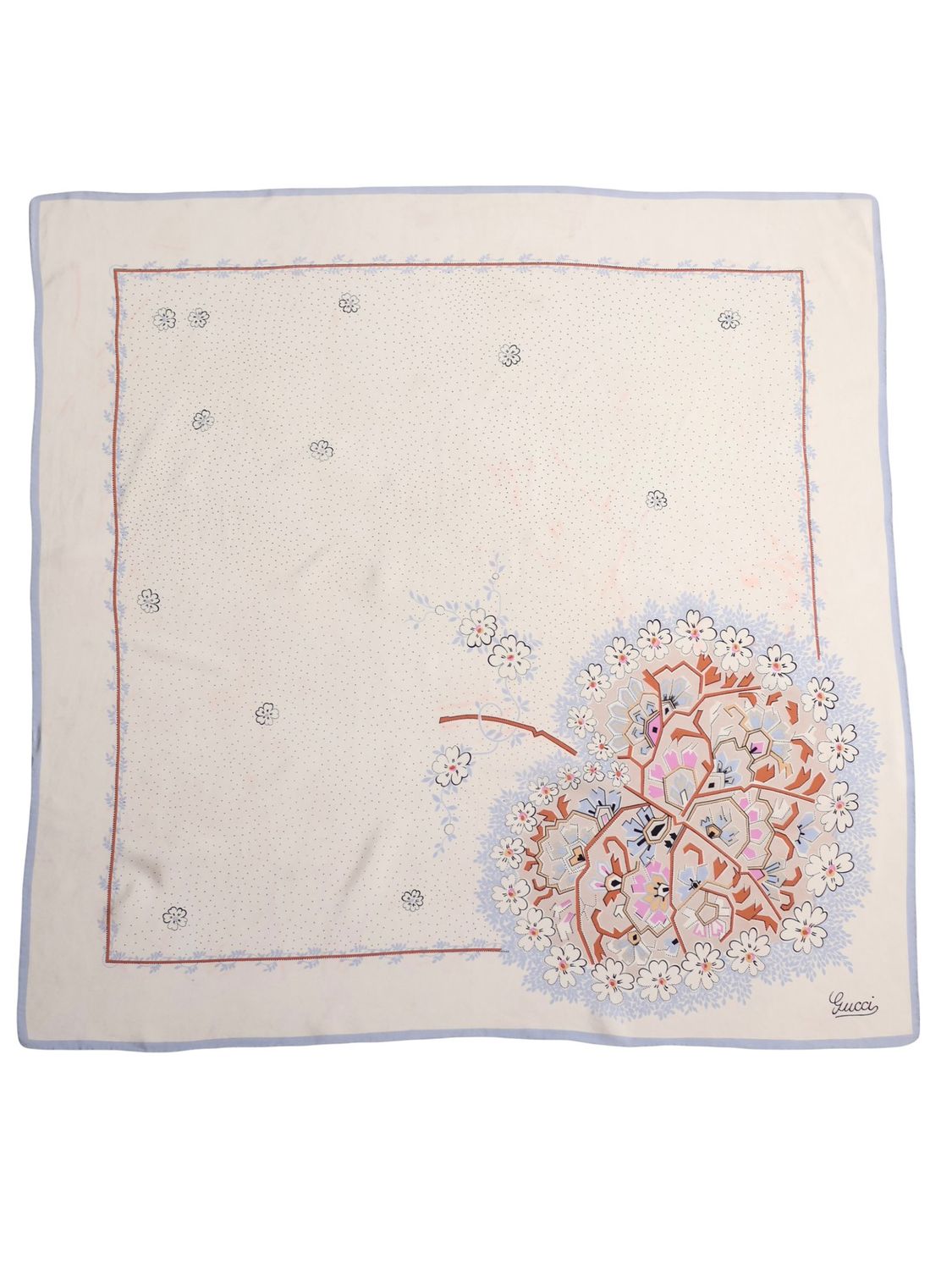 GUCCI IVORY SCARF