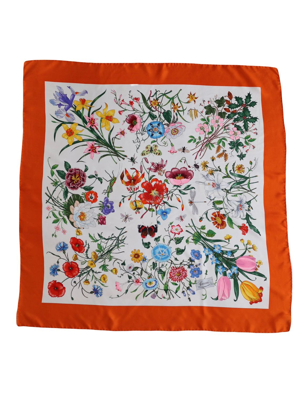 GUCCI FLORA SCARF