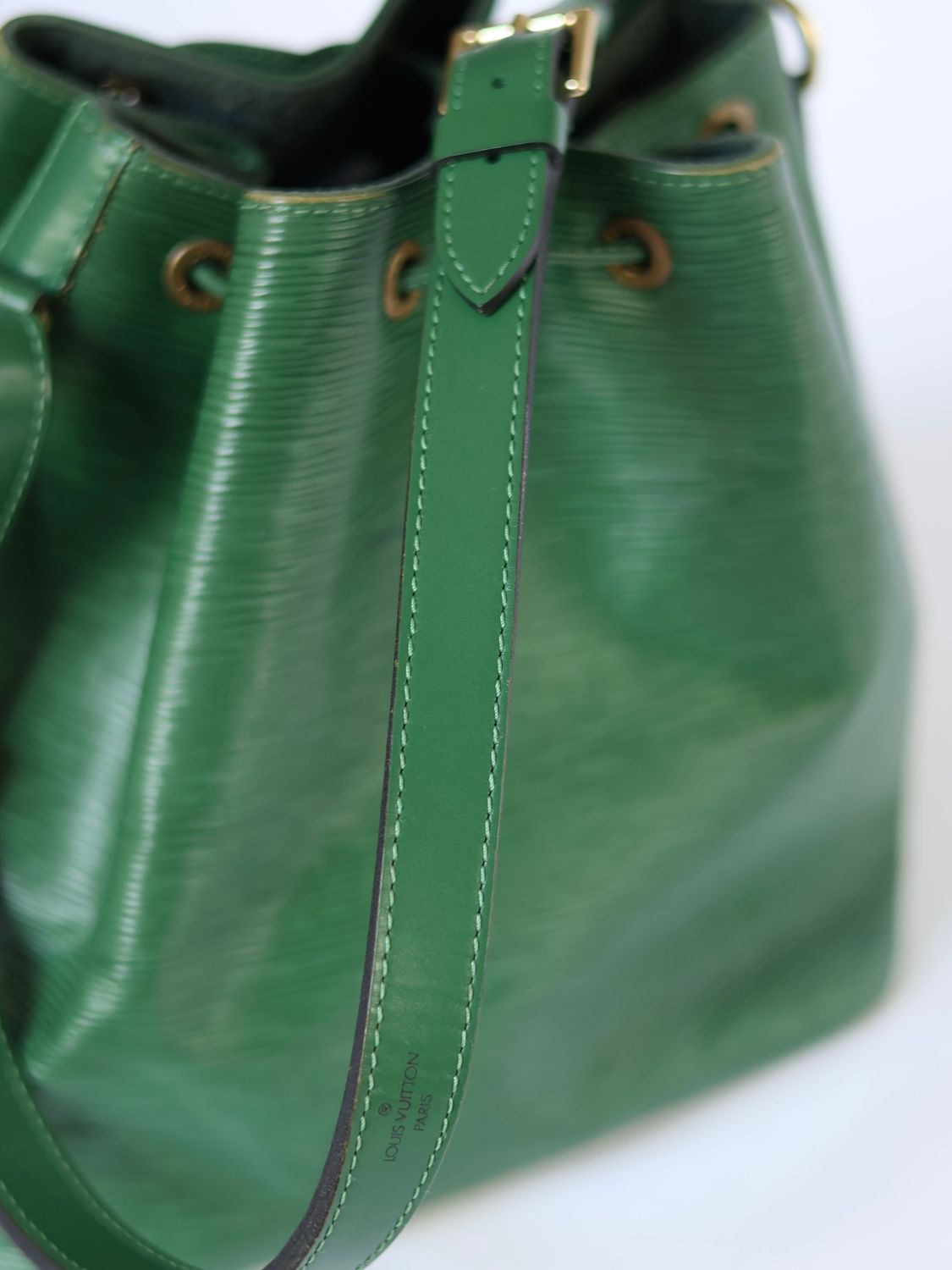 Louis Vuitton Noe Green Bag