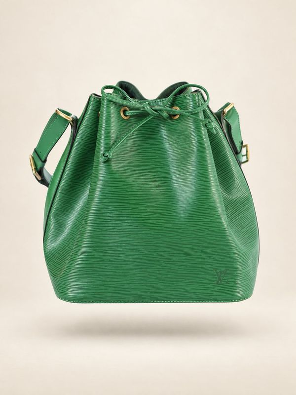 Louis Vuitton Noe Green Bag