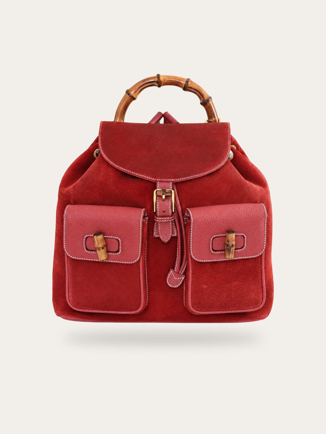 Gucci Suede Backpack