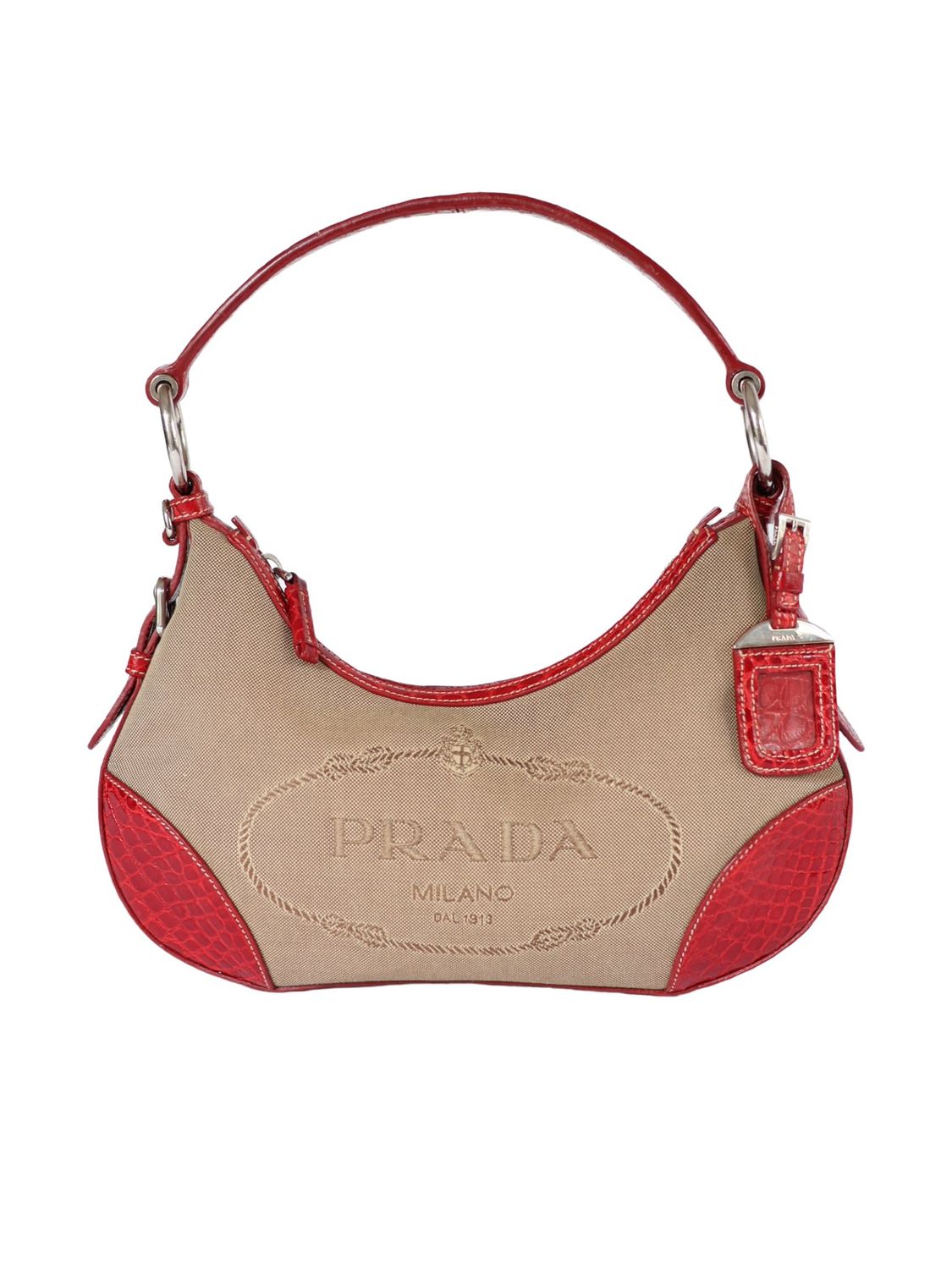 PRADA BAGUETTE SHOULDER BAG