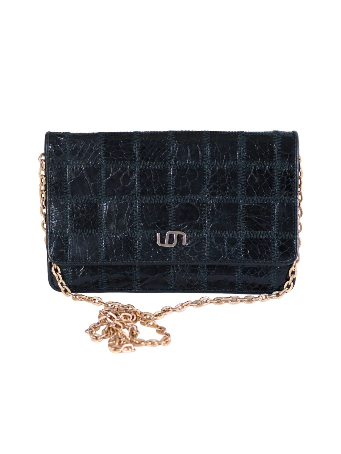 VINTAGE CROSSBODY BLACK BAG