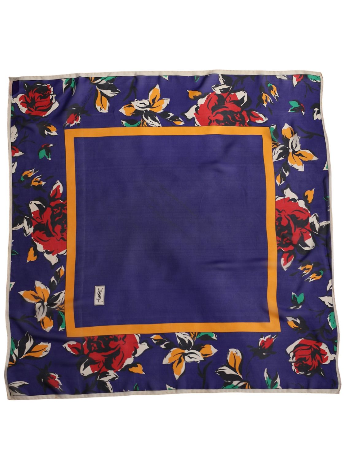 Flower Silk Scarf