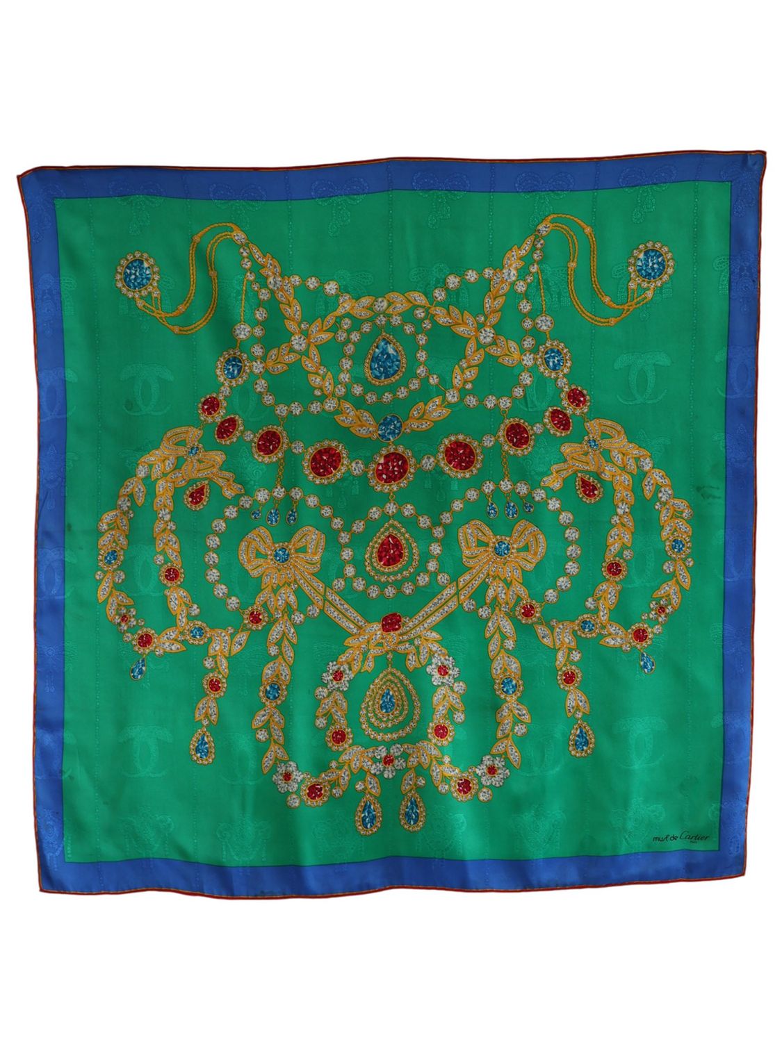 CARTIER EMERALD SCARF