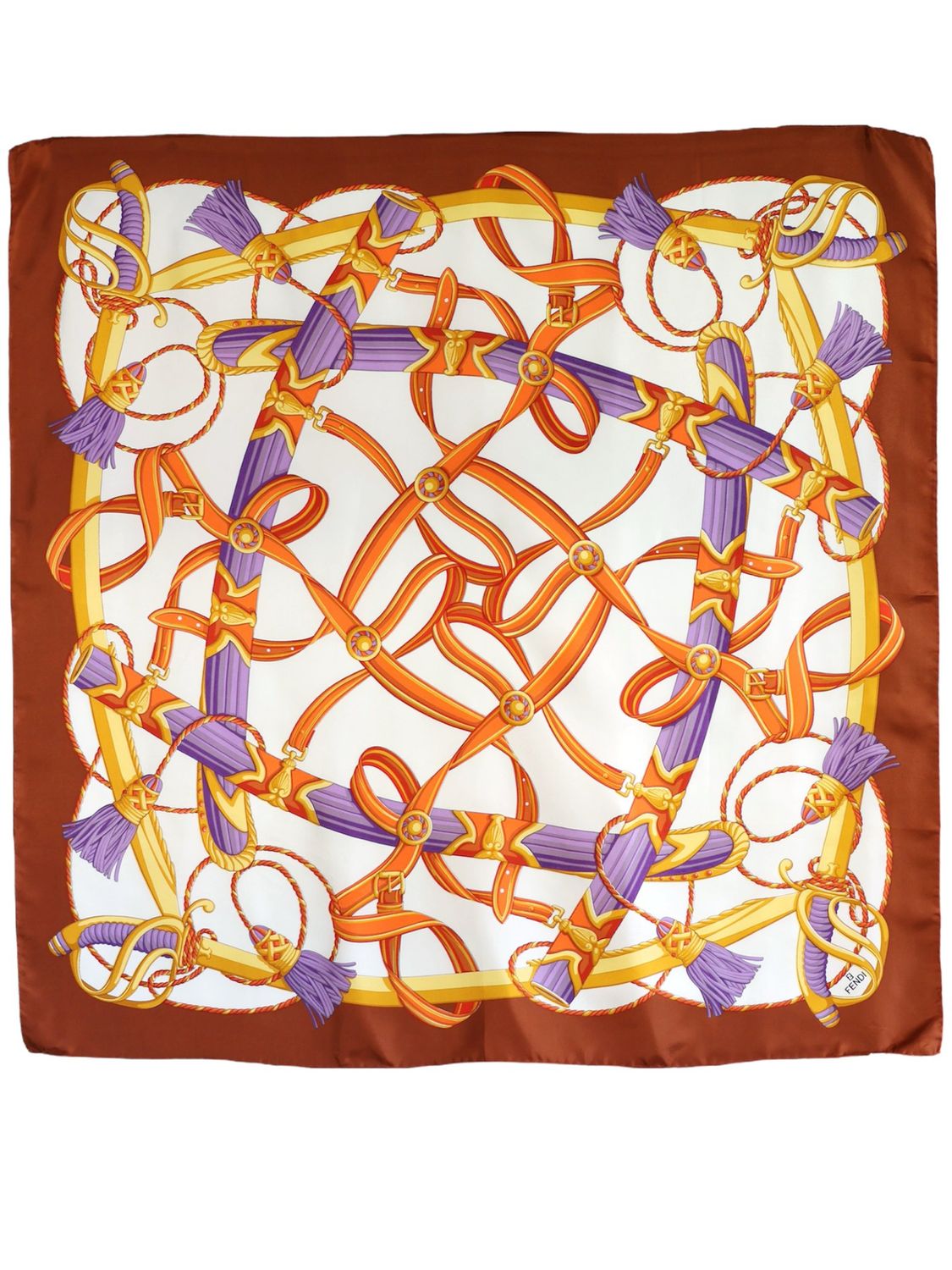 FENDI RIBBONS SCARF