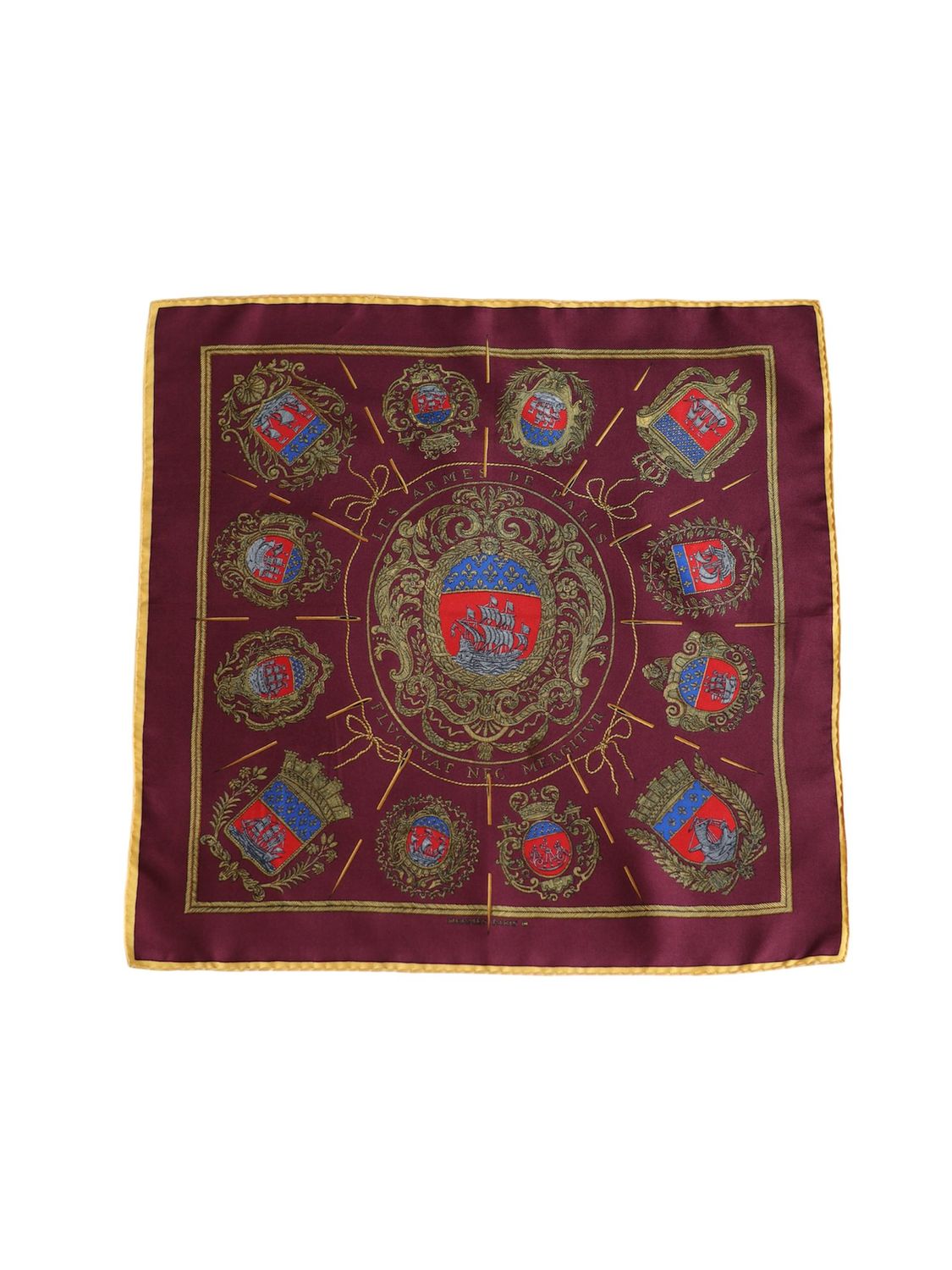 HERMÈS GAVROCHE SILK SCARF