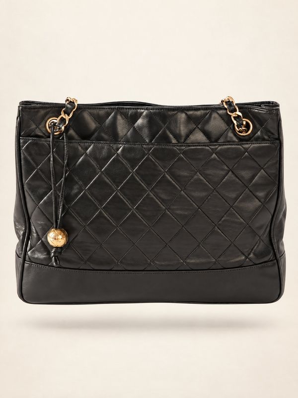 Chanel Quilted Tote Bag
