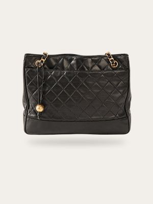 Chanel Quilted Tote Bag