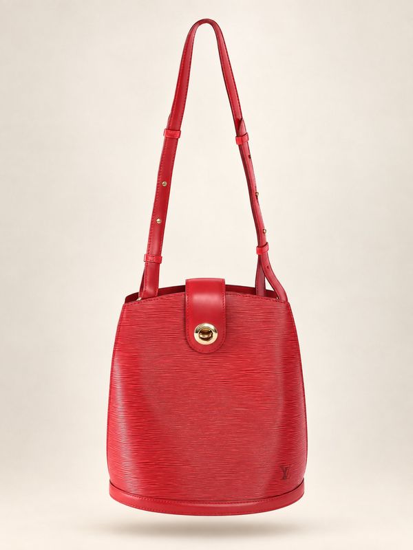 Louis Vuitton Cluny Red Bag