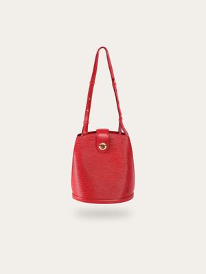 Louis Vuitton Cluny Red Bag