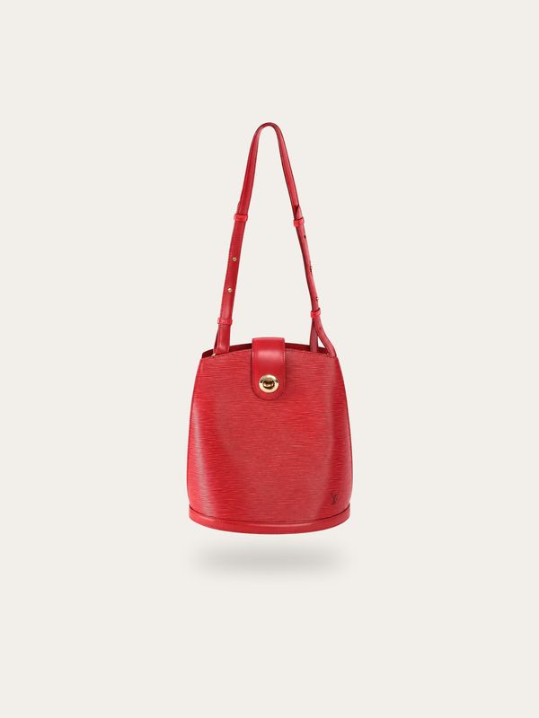 Louis Vuitton Cluny Red Bag