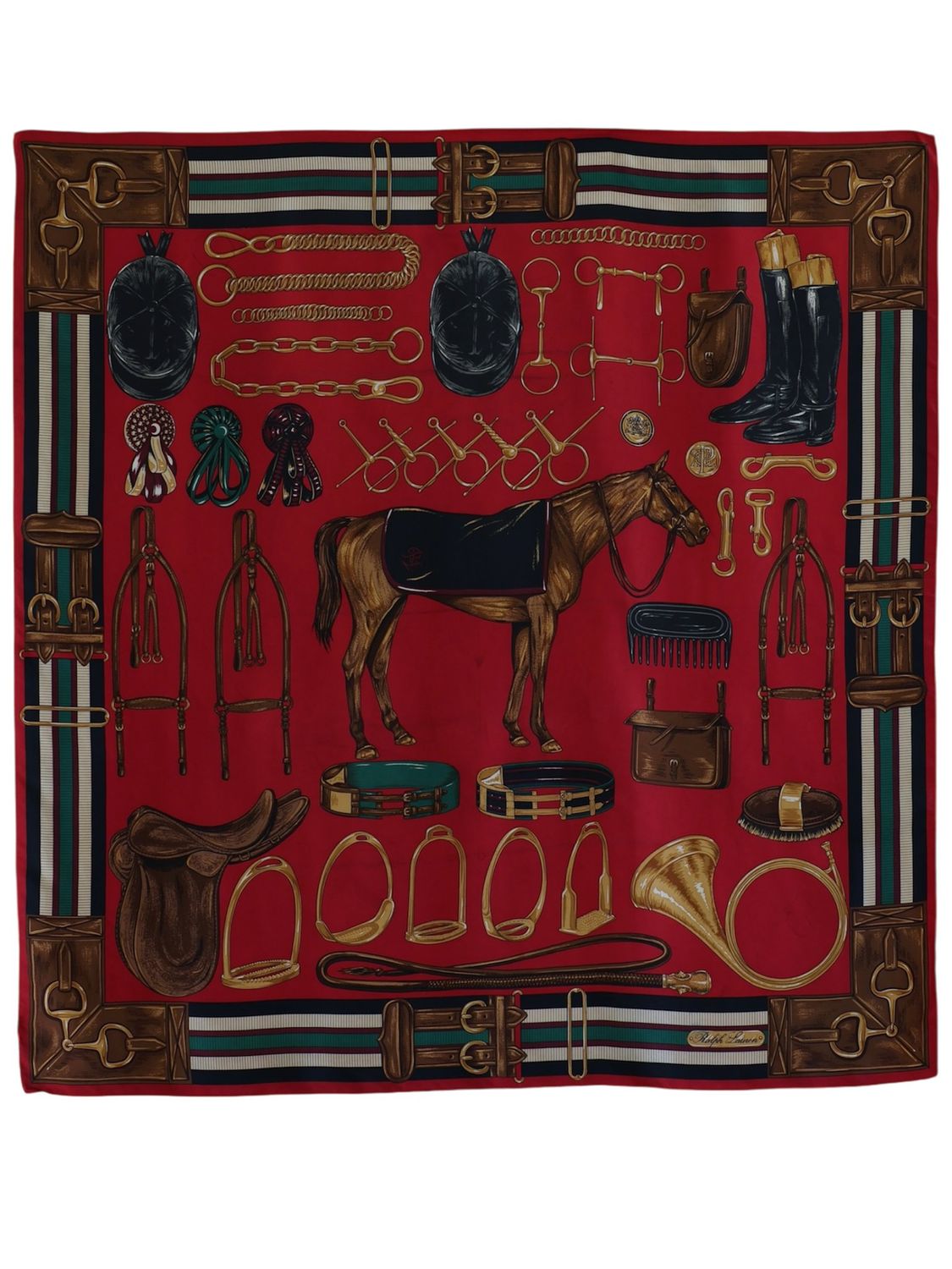 RALPH LAUREN SILK SCARF