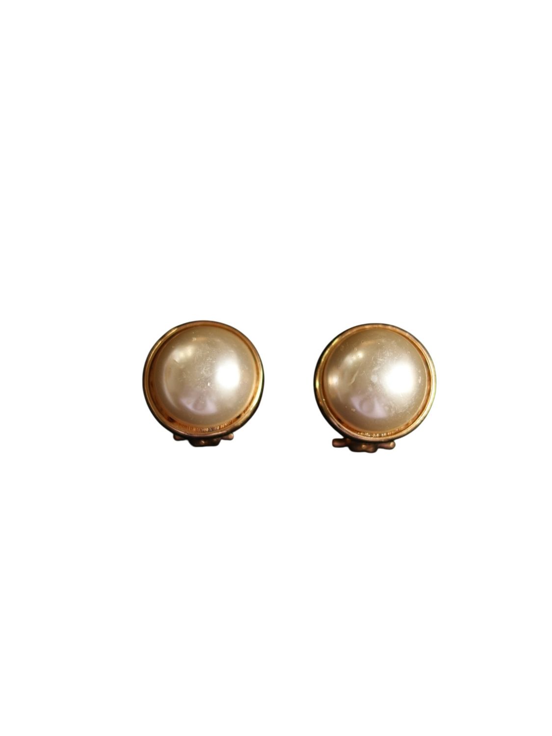 Pearl Dome Earrings