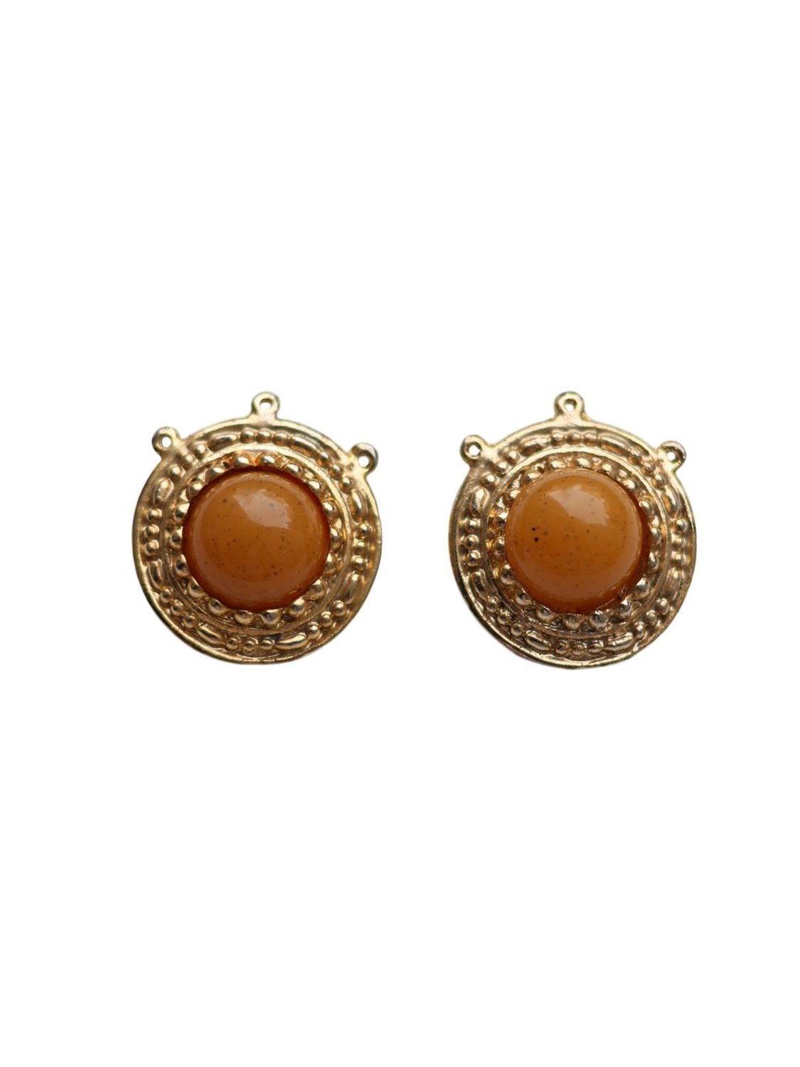 Amber-Toned Earrings