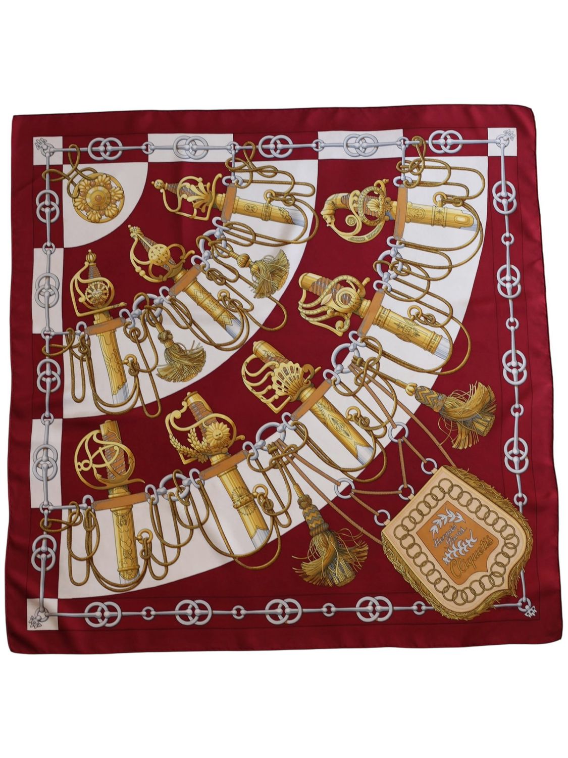 Hermès Cliquetis Silk Scarf