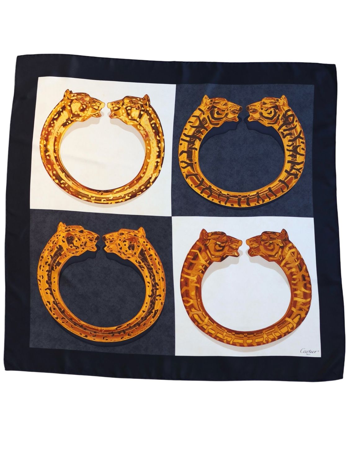 Cartier Panthère Silk Scarf